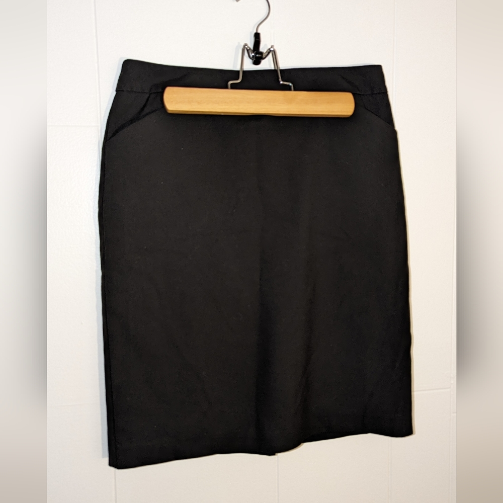 Mini pencil skirt - black